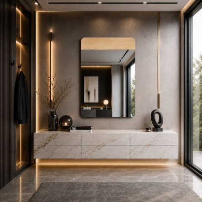 SAMANTA WOOD MIRROR